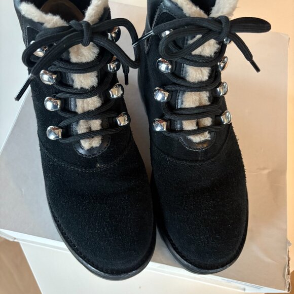 Phillip Lim shearling 'Dylan Hiking Boot' size 39 EU - Picture 9 of 10